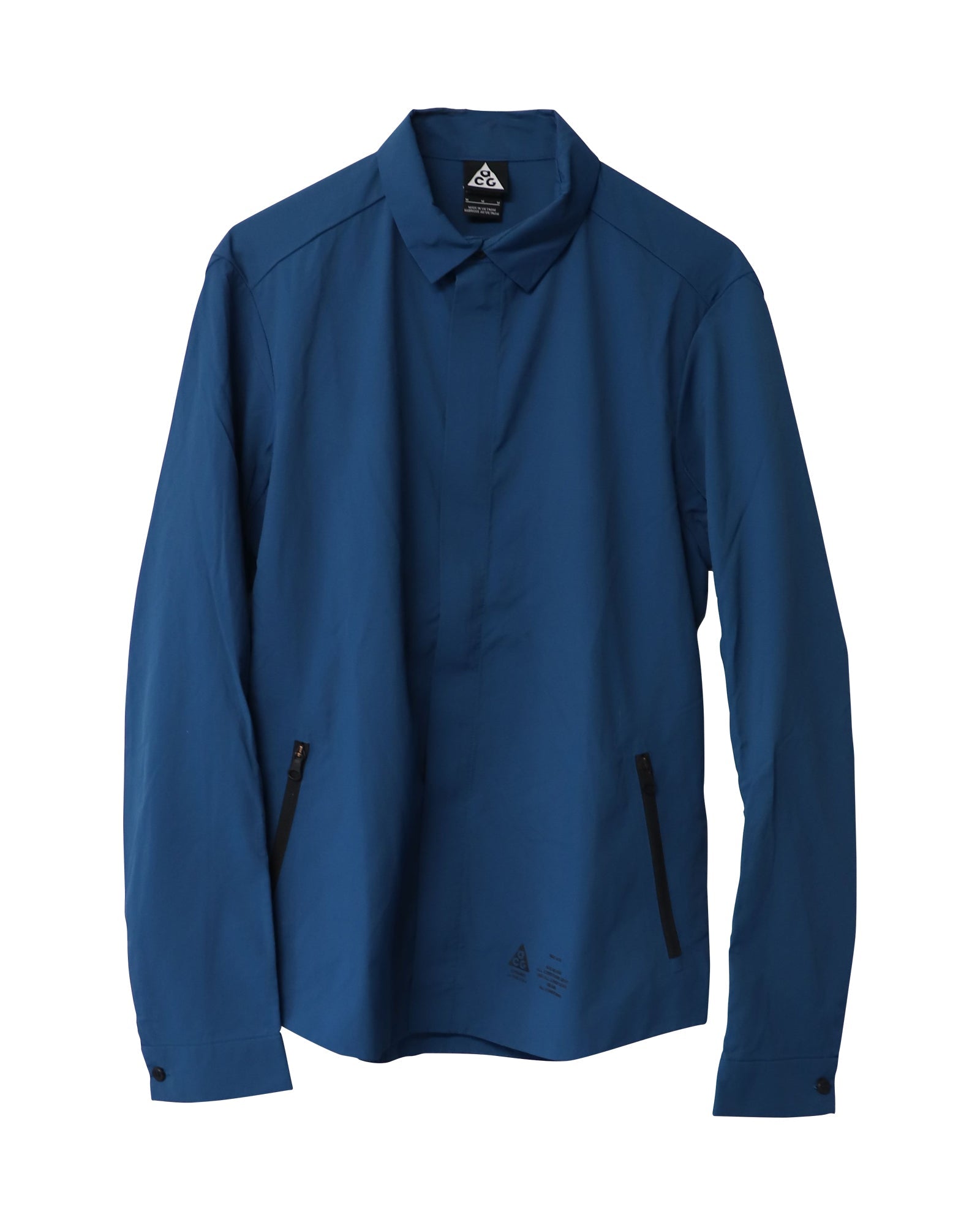 Nikelab ACG Shirt Jacket in Blue Nylon