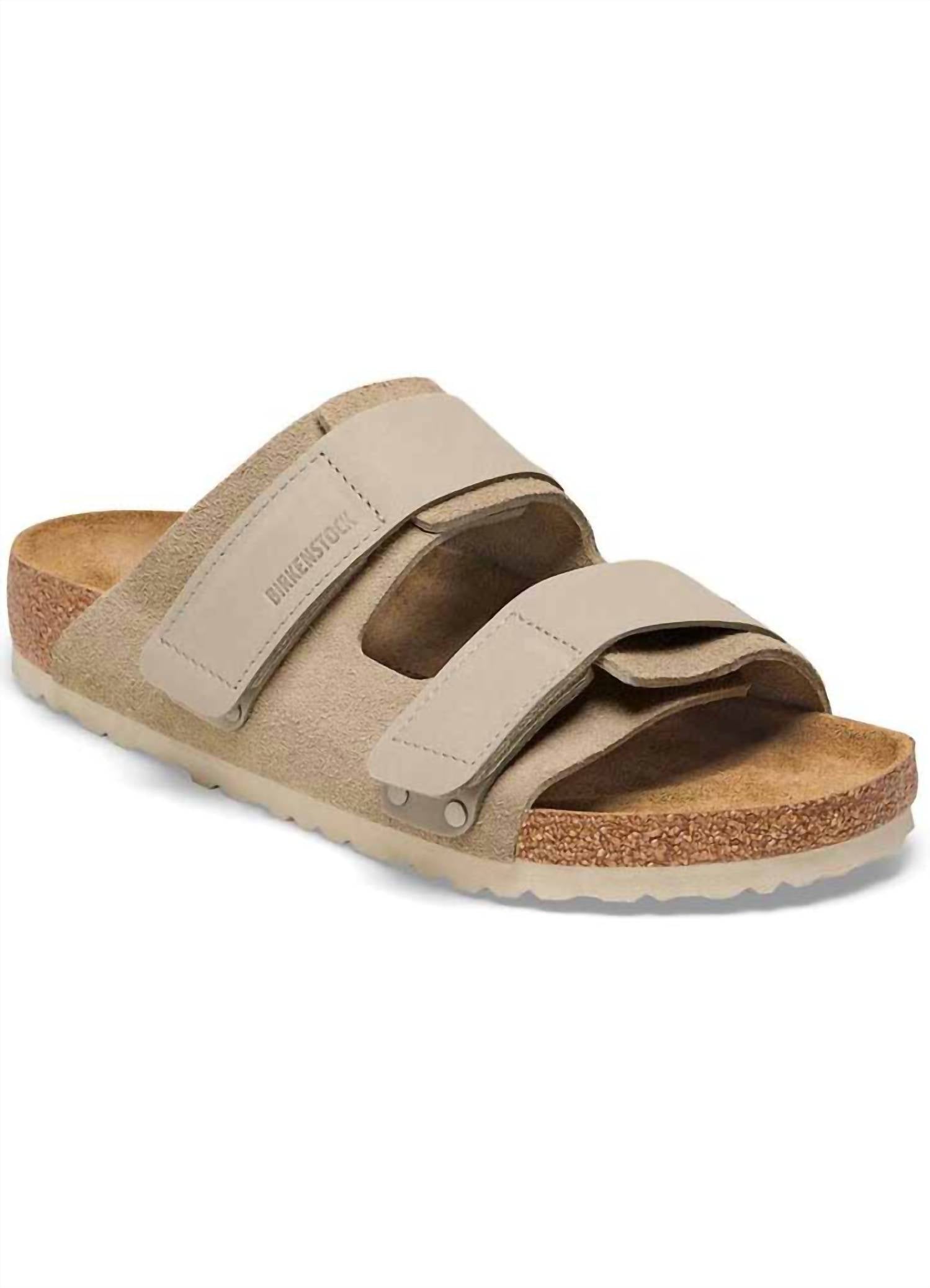 Unisex Uji Sandal In Taupe