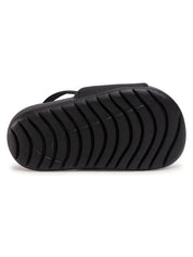 Toddler Nike Kawa BV1094-003 Black Metallic Gold Soft Strap Slides Sandals