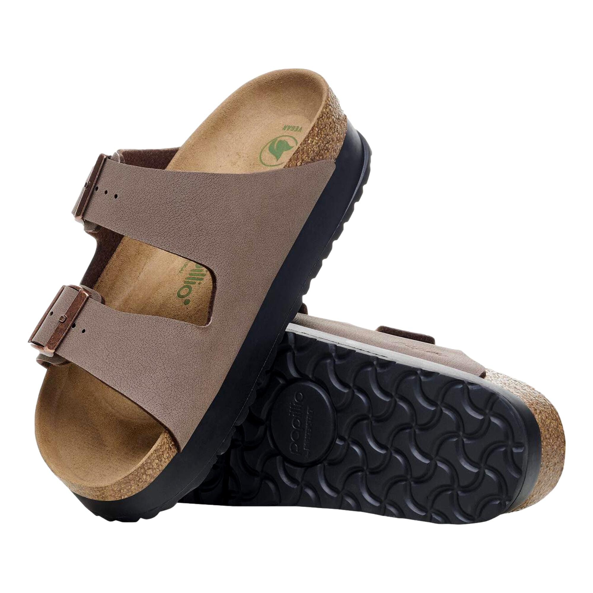 Women's Birkenstock Arizona PAP Flex Platform Mocca 1027417