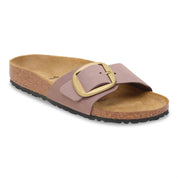 Women's Madrid Big Buckle Sandal In Faded Purple