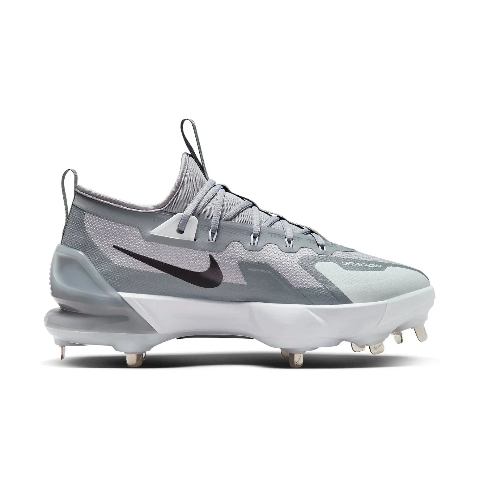 Nike Force Zoom Trout Elite FB2906-002 Men's Gray Baseball Cleats RHS8335