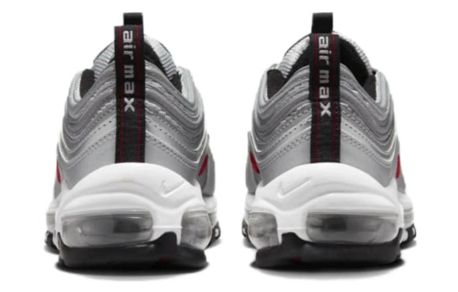 Youth Nike Air Max GS- Sneakers Silver Bullet Lifestyle Shoes HTAT35