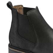 Birkenstock Stalon Ii 1017318 Boots 5-Black Leather Chelsea JZZ1117