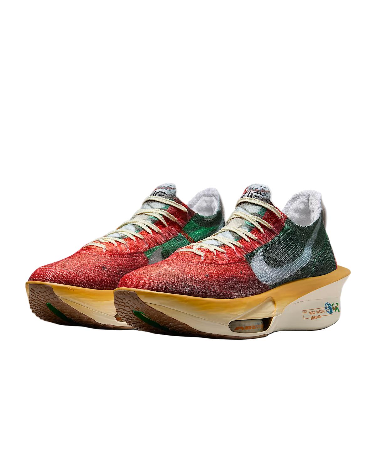 Men's Air Zoom Alphafly 3 Premium Shoe In Multi-Color/clear-Starfish-Aloe Verde