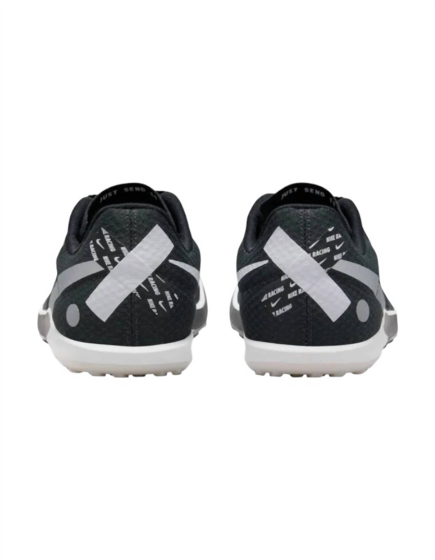 Men's Zoom Rival Xc 6 Shoe In Black/metallic Silver