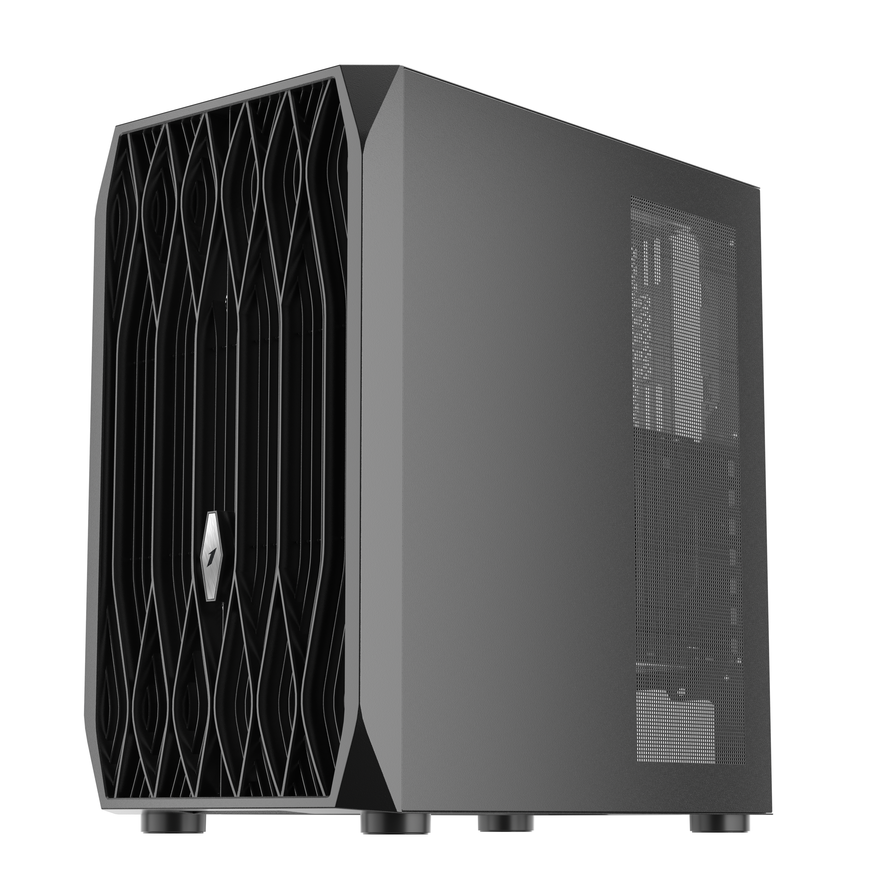 1st Player AY7 ATX M-ATX ITX PC Gaming Case (Black)