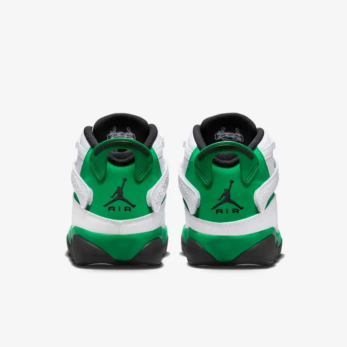 Men's Air Jordan 6 Rings 322992-131 Sneakers Mens White Green Leather Basketball Shoes