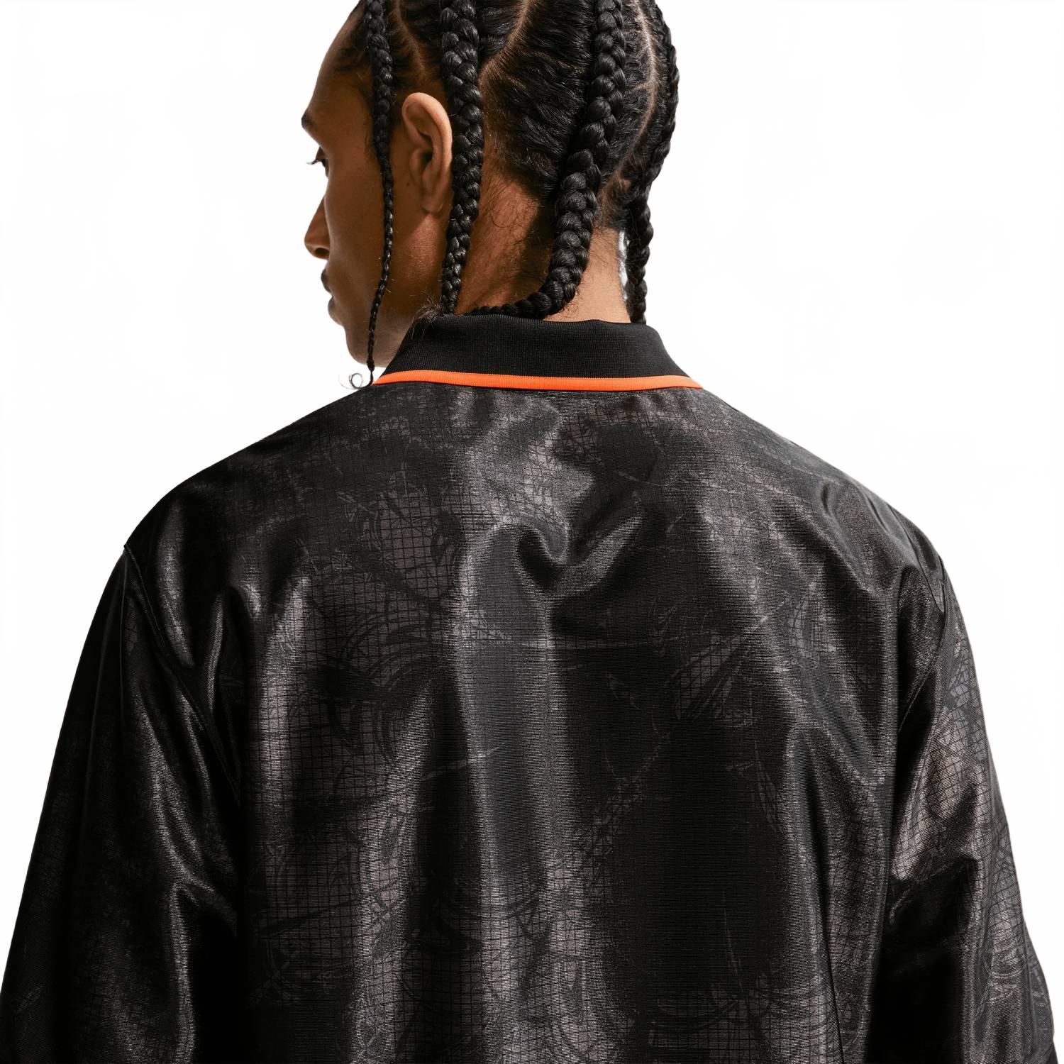 Netherlands Energy Soccer Jersey In Black