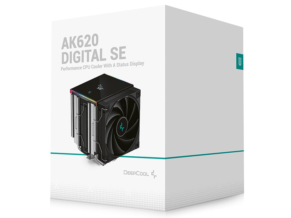 Deepcool AK620 DIGITAL SE CPU Cooler - Black (R-AK620-BKADMN-GJD)
