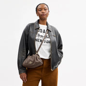 Coach Outlet Faye Shoulder Bag With Ruching