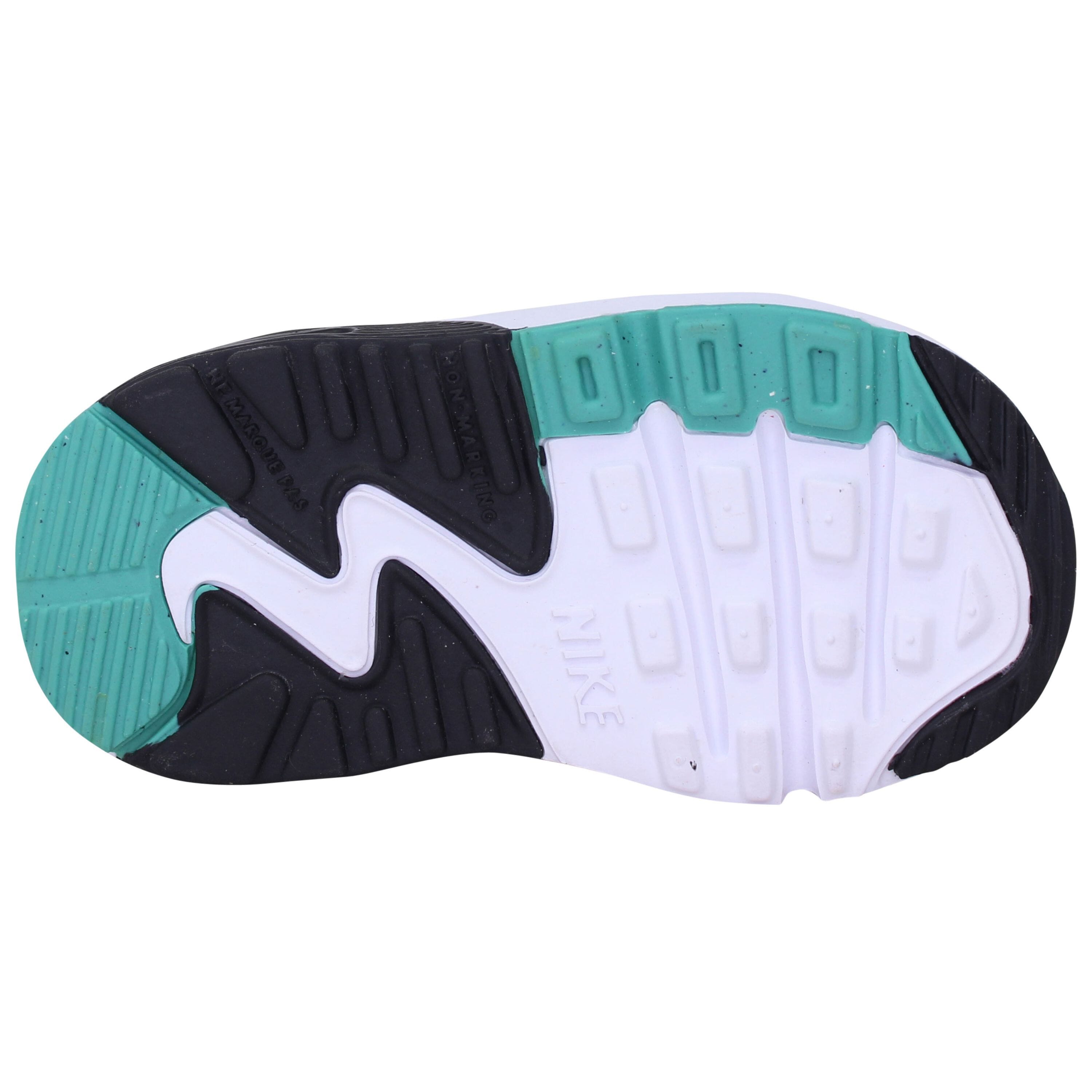 Nike Air Max 90 Toggle SE White/Black-Teal  DN3265-100 Toddler