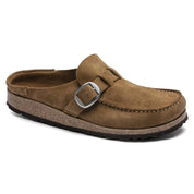 Unisex Buckley Suede Leather Shoes In Tea