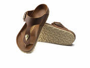 Women's Gizeh Big Buckle Sandal In Cognac