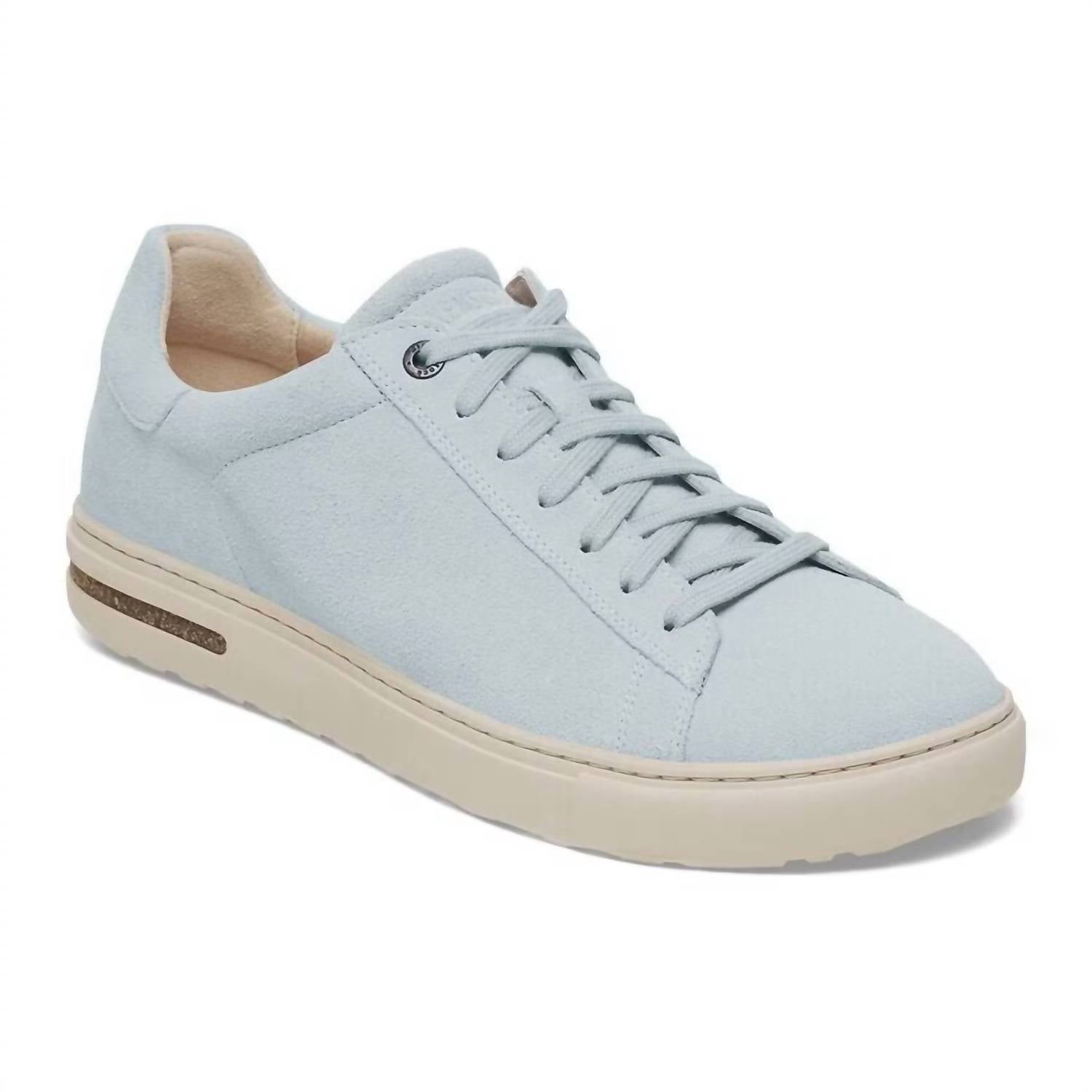 Women's Bend Low Suede Sneakers In Baby Blue
