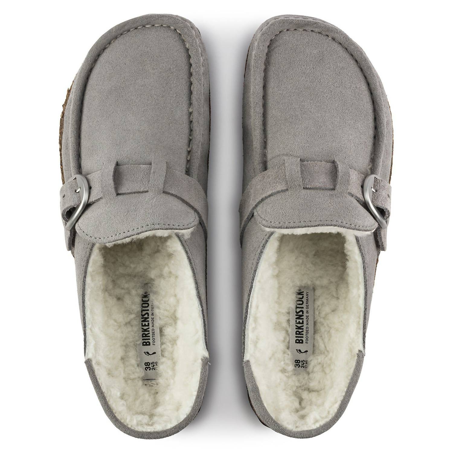 Women's Buckley Shearling Clogs In Stone Coin