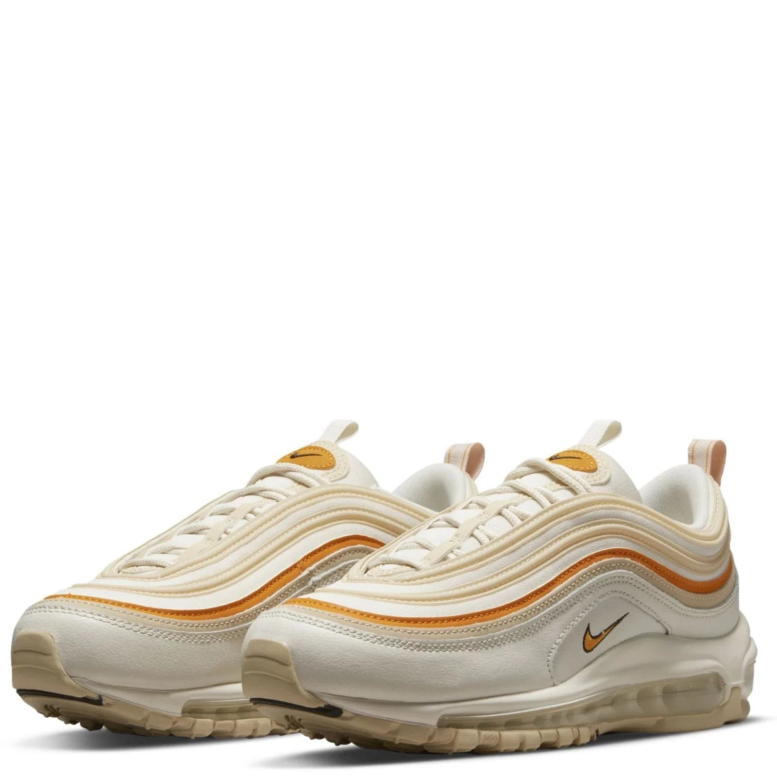 Nike Air Max 97 DQ8594-001 Sneakers Women Light Curry Lifestyle Shoes LIQ1126