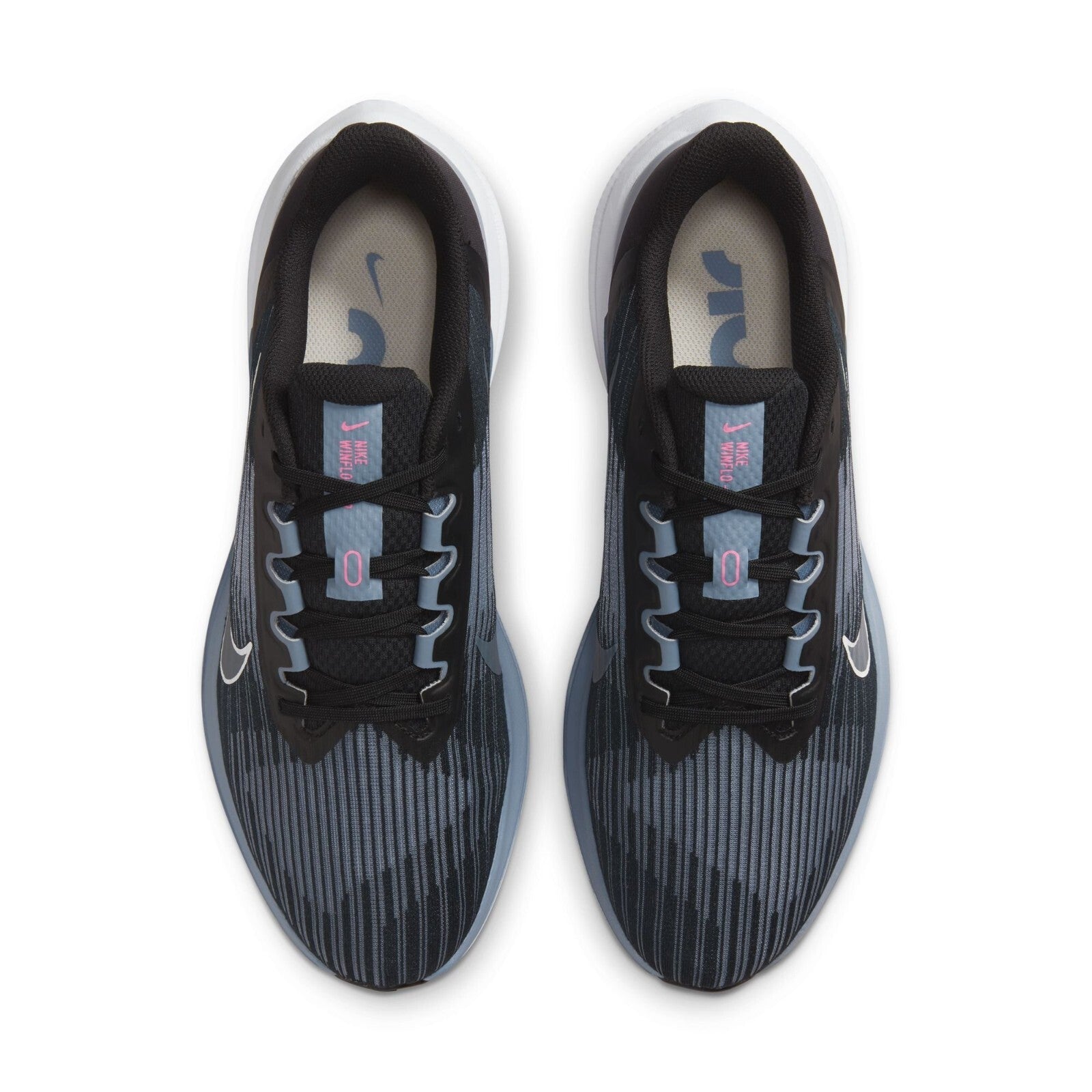 Men's Nike Air Winflo 9 DD6203-008 US 7.5 Black Ash Slate Running Shoes GBNC223
