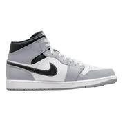 Nike Air Jordan 1 Mid Light Smoke Grey / White - Anthracite  554724-078 Men's