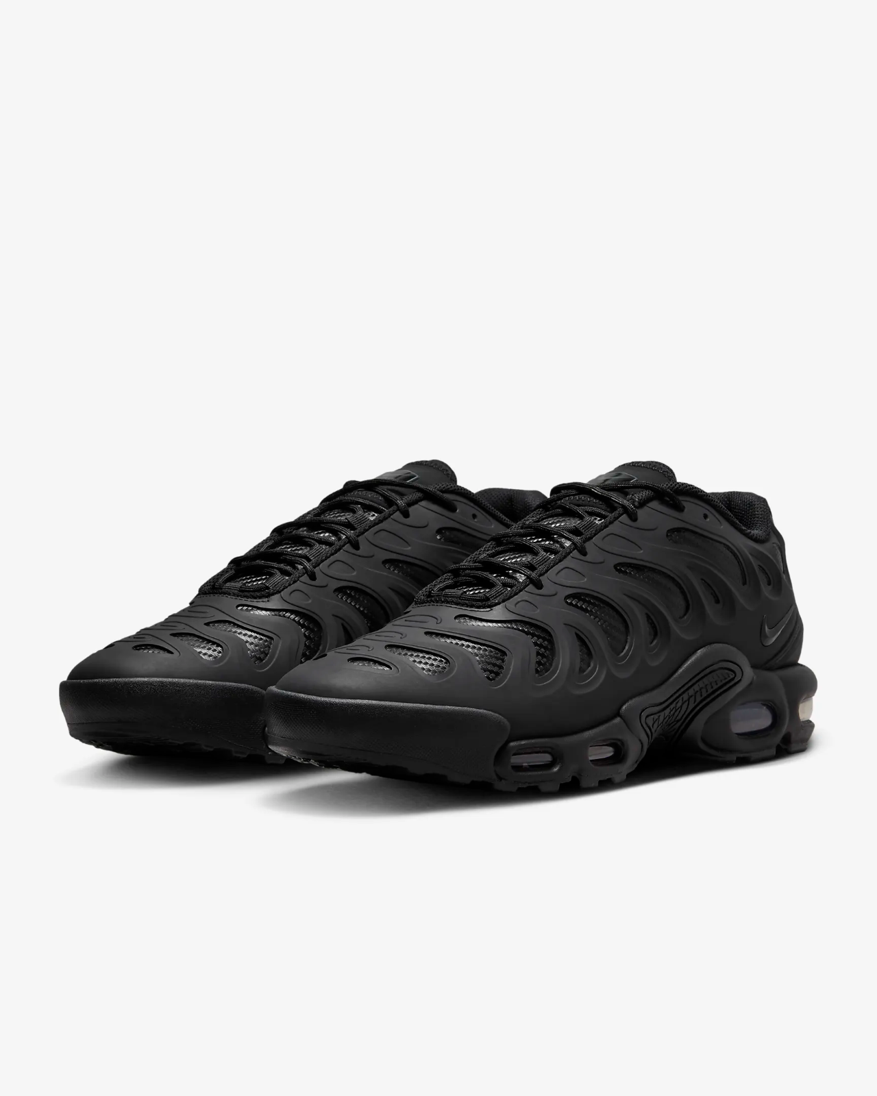 Men's Nike Air Max Plus Drift HF0785-001 Sneakers Black Running Shoes TF1809 (Black,8)