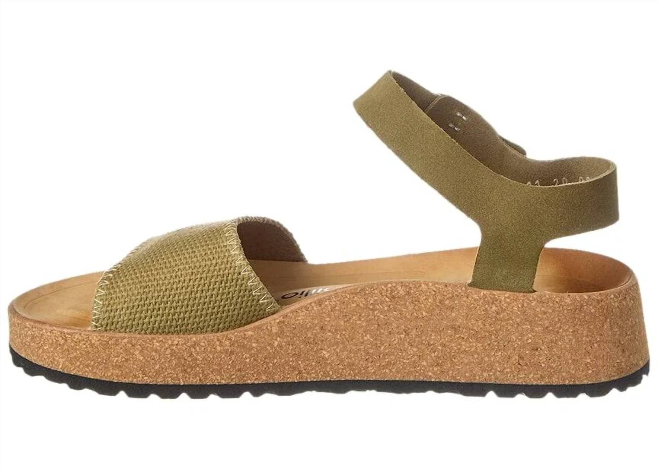 Women Glenda Sandal In Khaki
