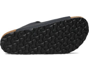 Women's Florida Oiled Leather Slide In Black