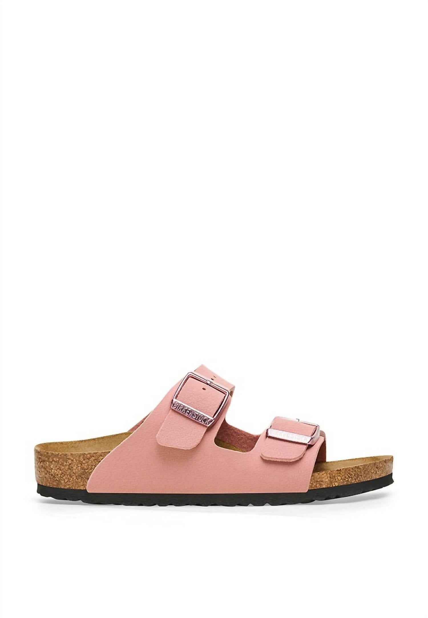 Women's Arizona Suede Leather Sandal In Pink Clay