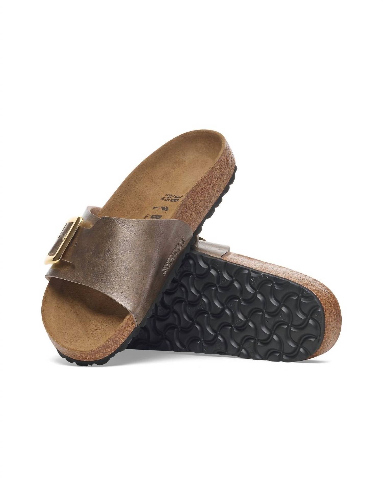 Women's Catalina Luxe Buckle Slides In Graceful Taupe