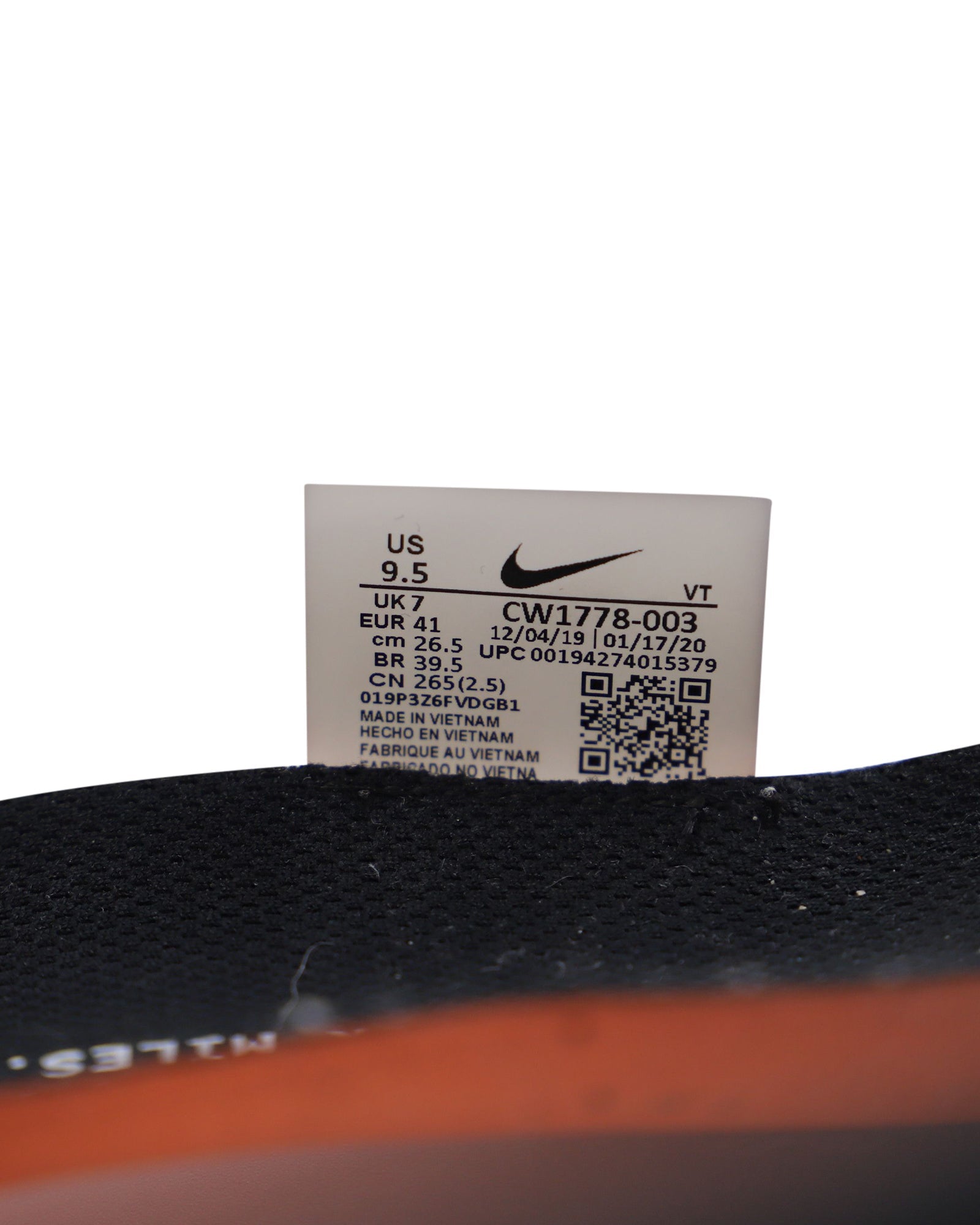 Nike React Miler Running Shoes in Black Polyester