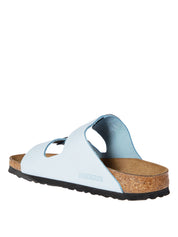 White Arizona Big Buckle Sandals