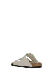 Beige Arizona Big Buckle Sandals
