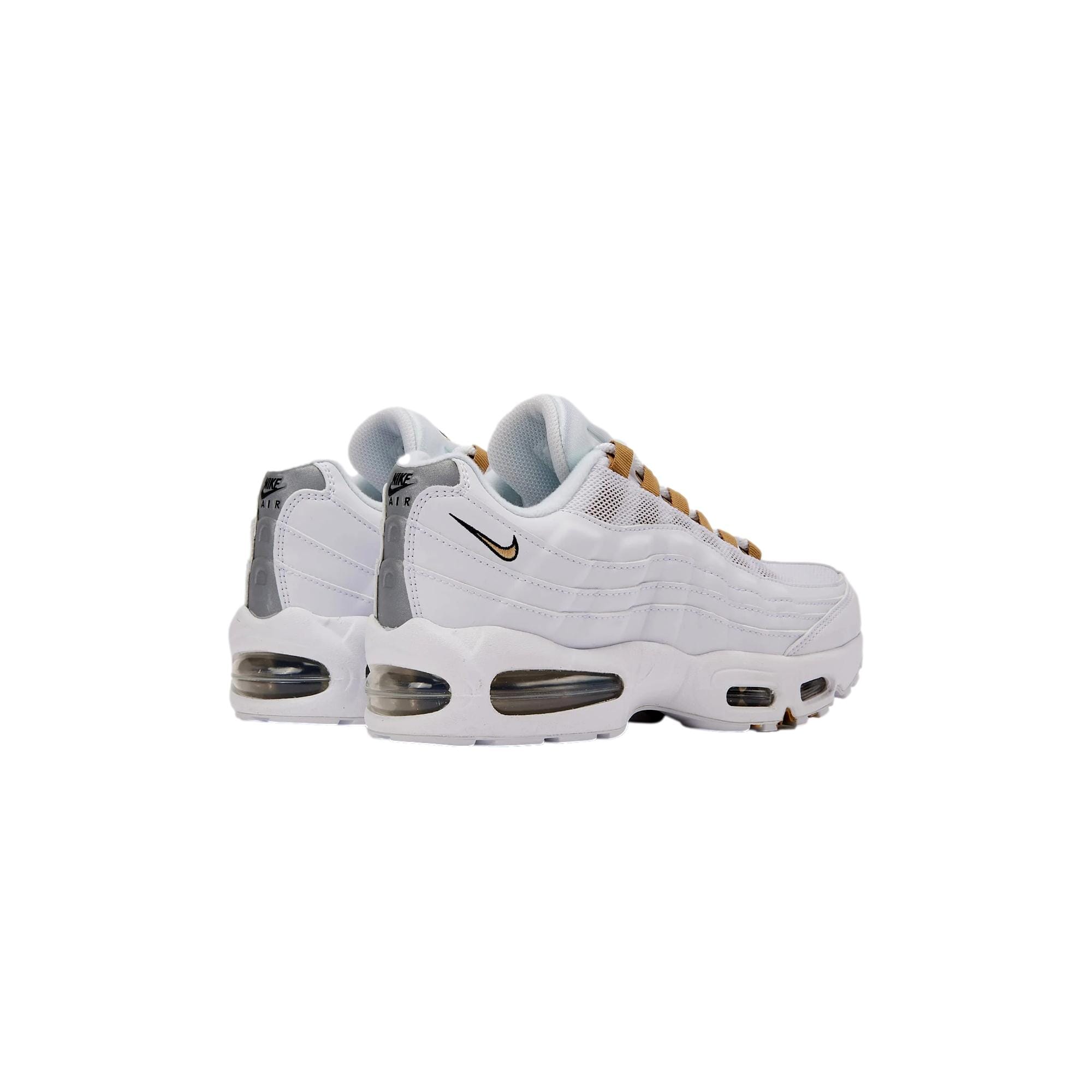 Nike Air Max 95 BB LTR White / Metallic Gold - Black  II4130-102 Grade-School