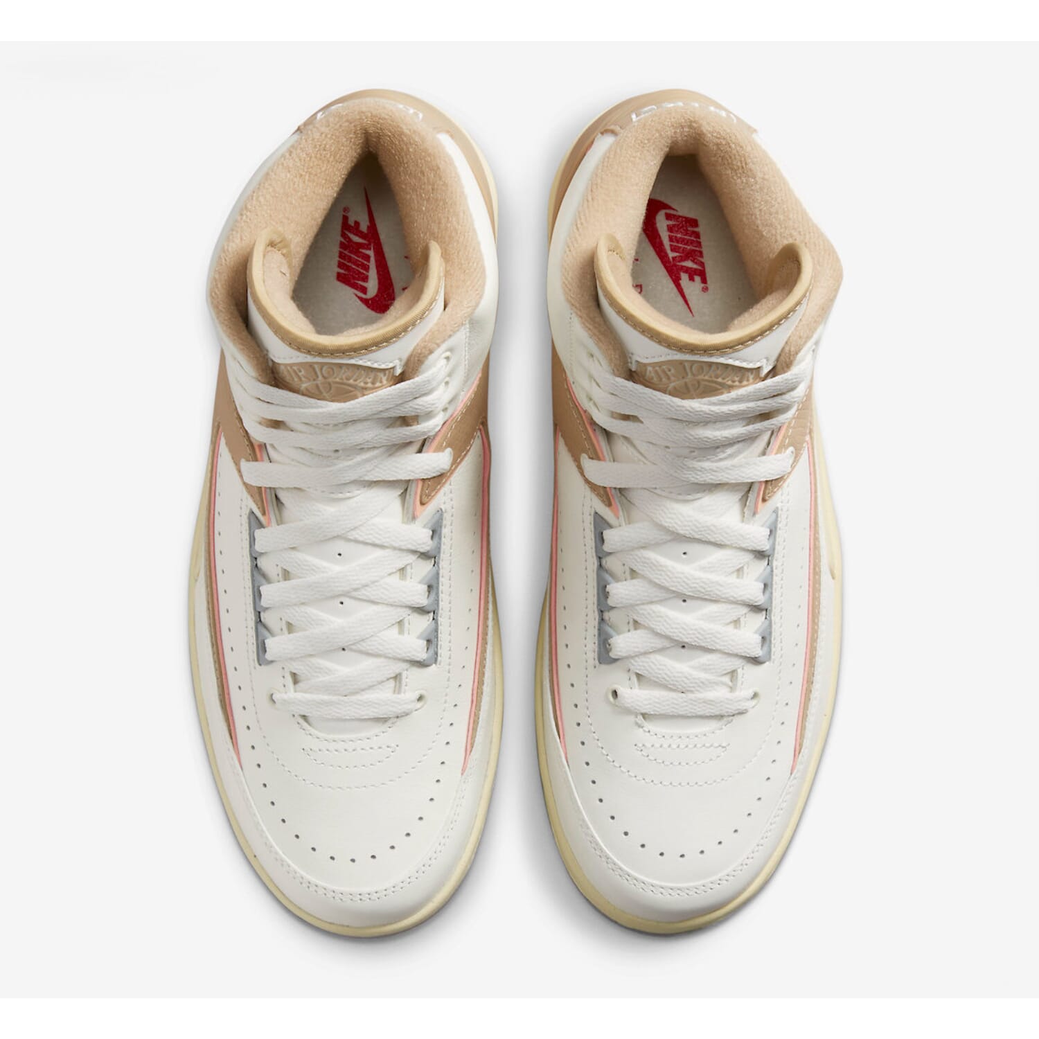 Nike Air Jordan 2 Retro Sail/Desert-Sunset Haze-Muslin  DX4400-118 Women's