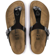Women's Gizeh Sandals In Black Patent