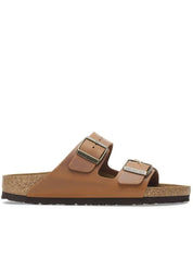 Arizona Brown Leather Open Toe Sandals
