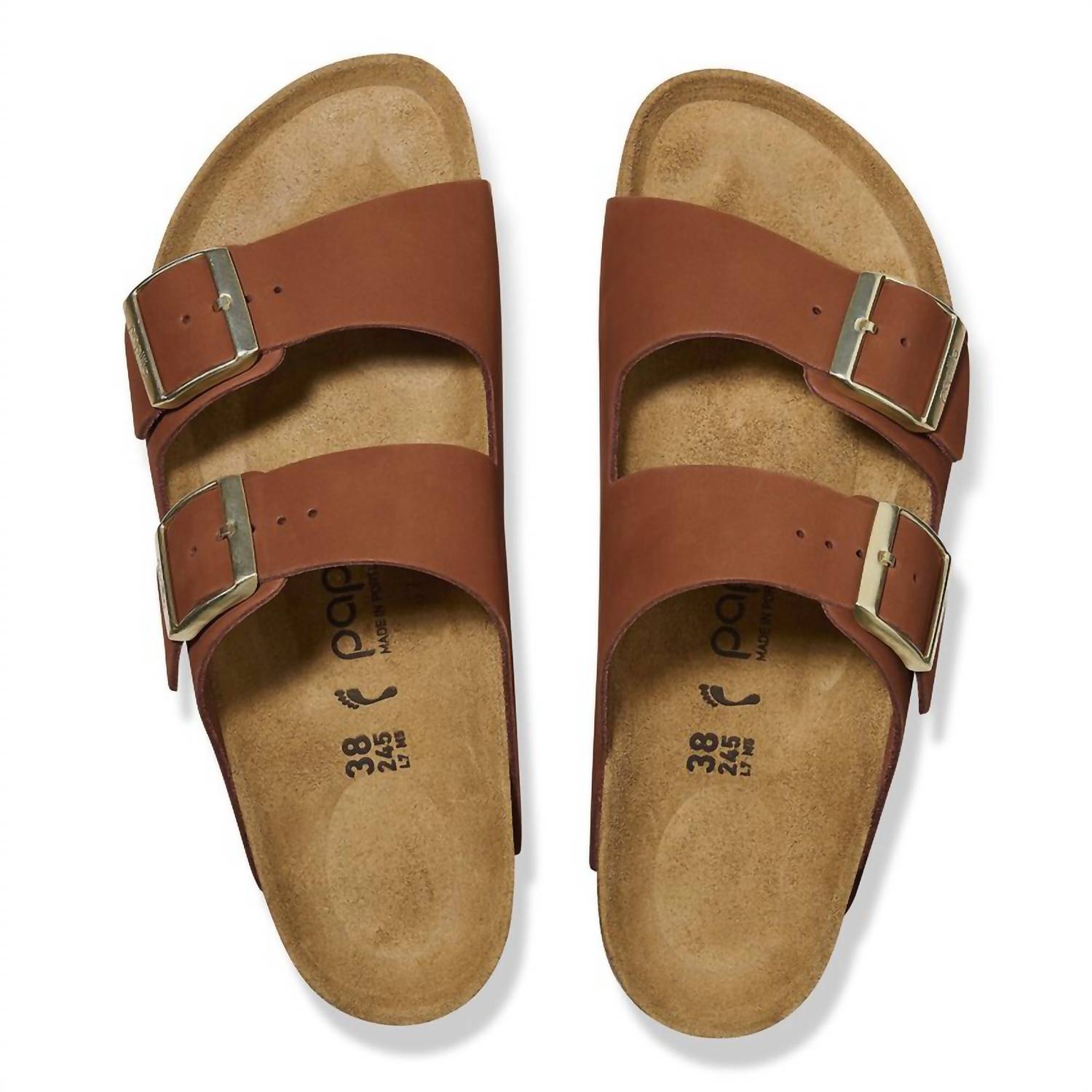 Women's Pappillio Arizona Platform Sandals In Pecan