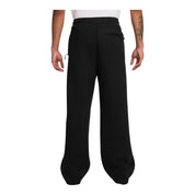 Mens Nike Tech Fleece Loose Fit Open Hem Pants Black/Black
