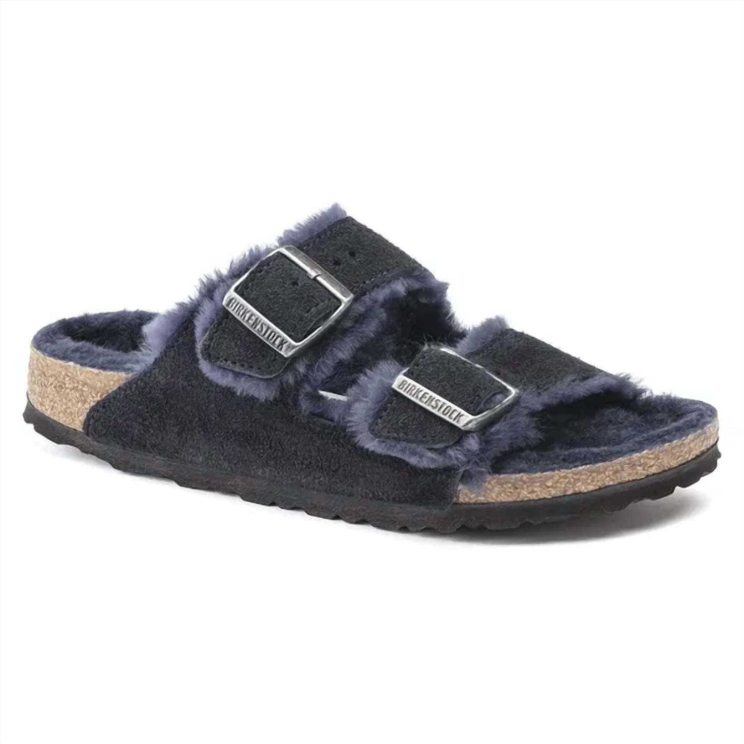 Unisex Arizona Shearling Sandal In Night