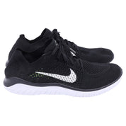 Nike Free RN Flyknit Sneakers in Black Polyester