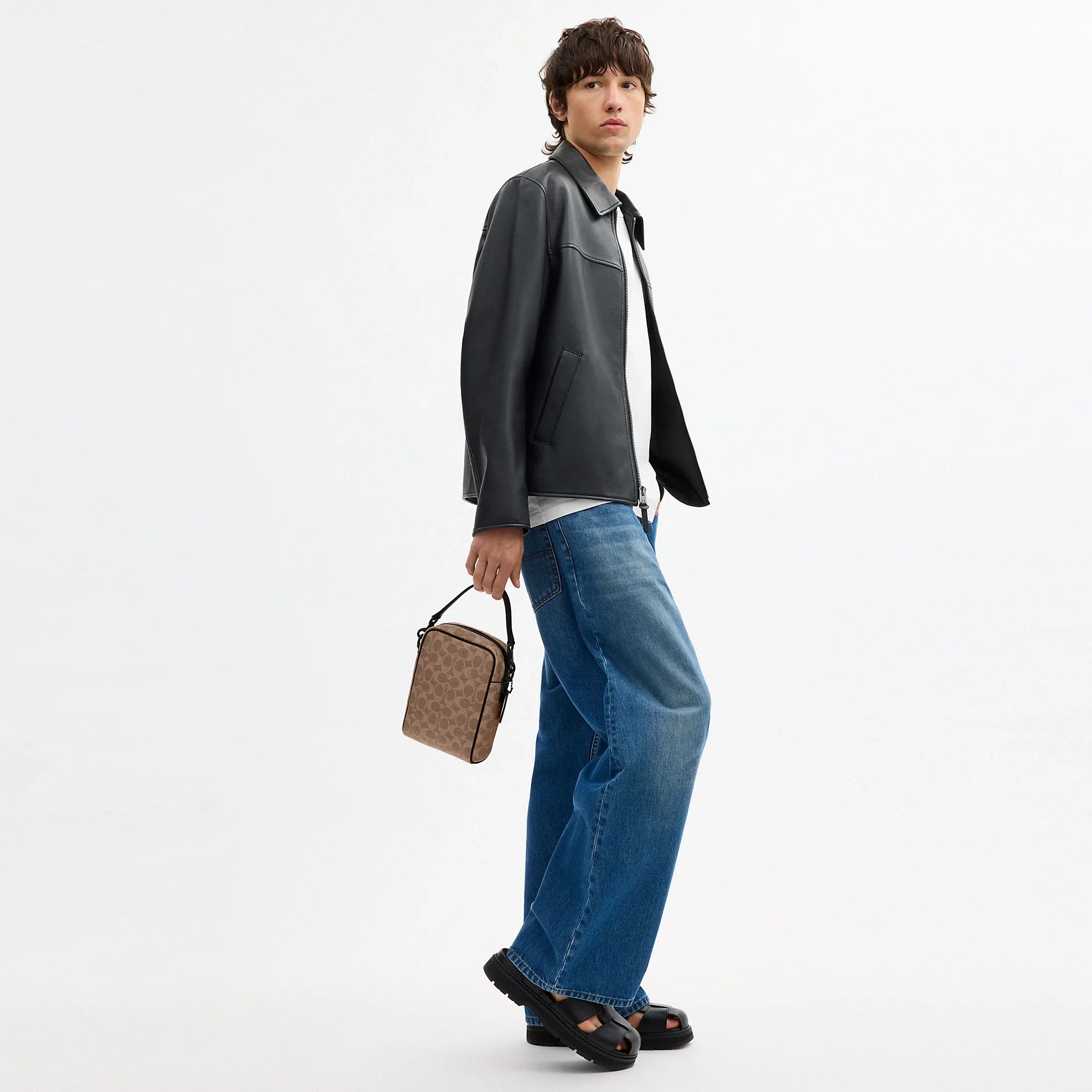 Coach Outlet Tristan Crossbody Bag 14 In Signature Canvas