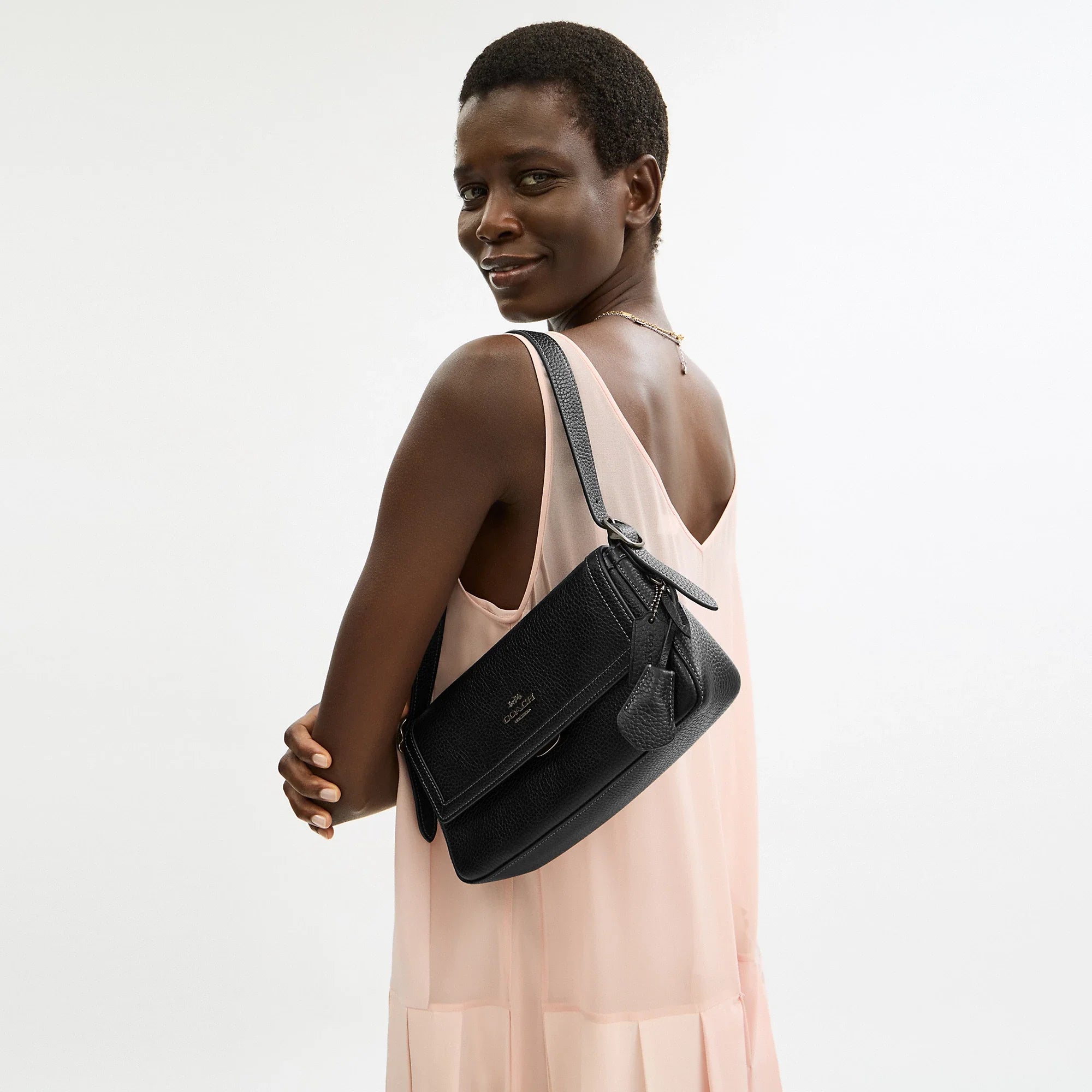 Coach Outlet Etta Small Flap Shoulder Bag