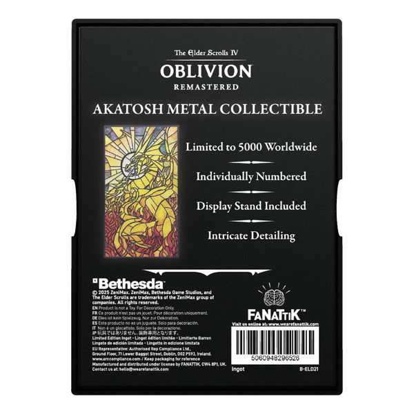 Fanattik Ingot (The Elder Scrolls IV: Oblivion Akatosh)-Limited Edition