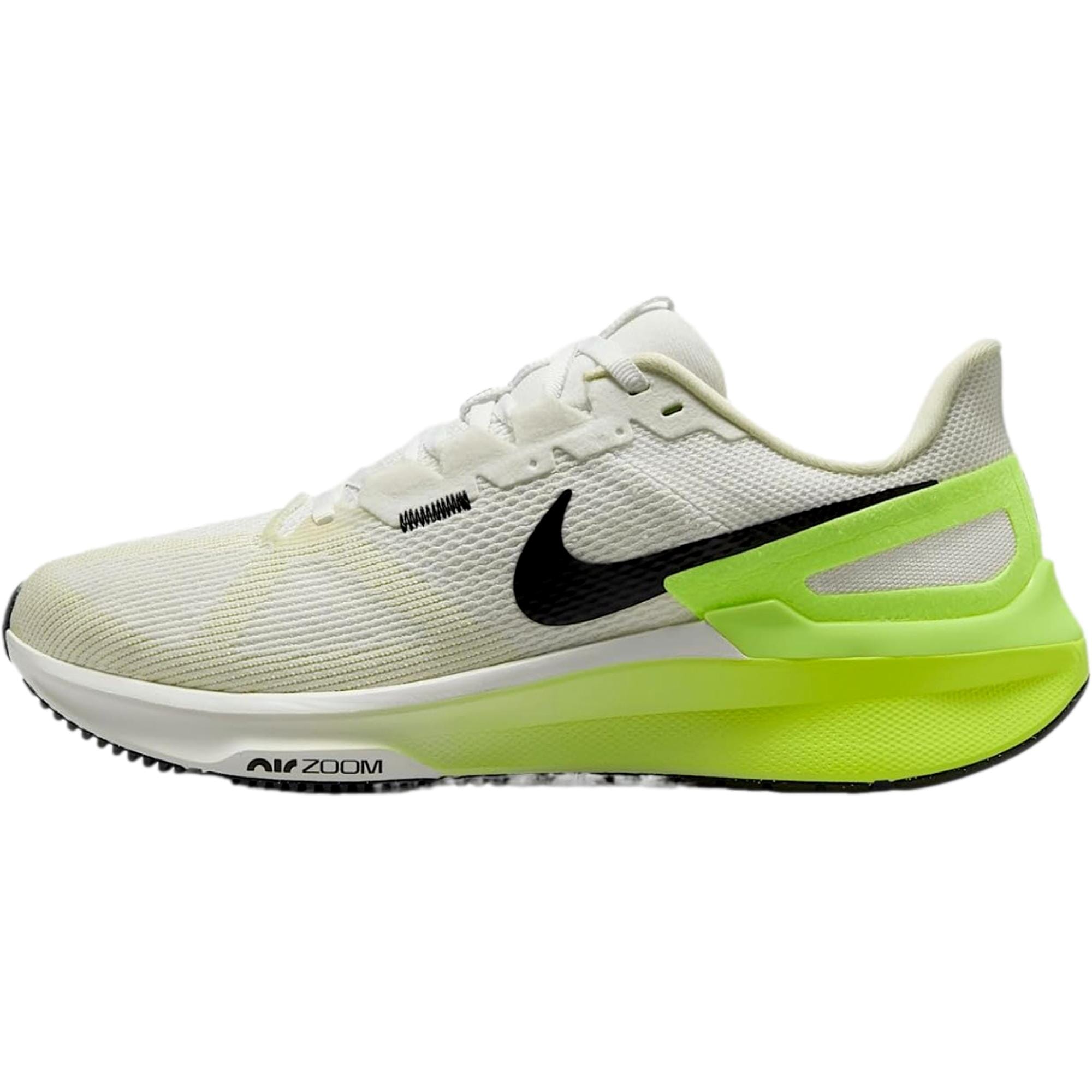 Nike Air Zoom Structure 25 Summit White / Black - Volt  DJ7884-111 Women's