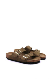 Women's Arizona Sandals In Leo Khaki