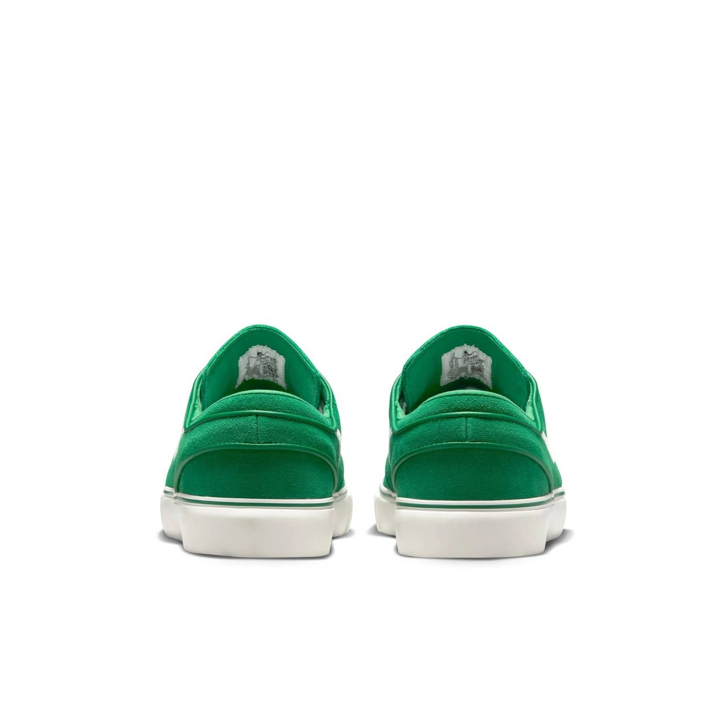Men's Zoom Janoski Og+ Suede Skate Shoes In Pine Green/sail-Pine Green-Sail