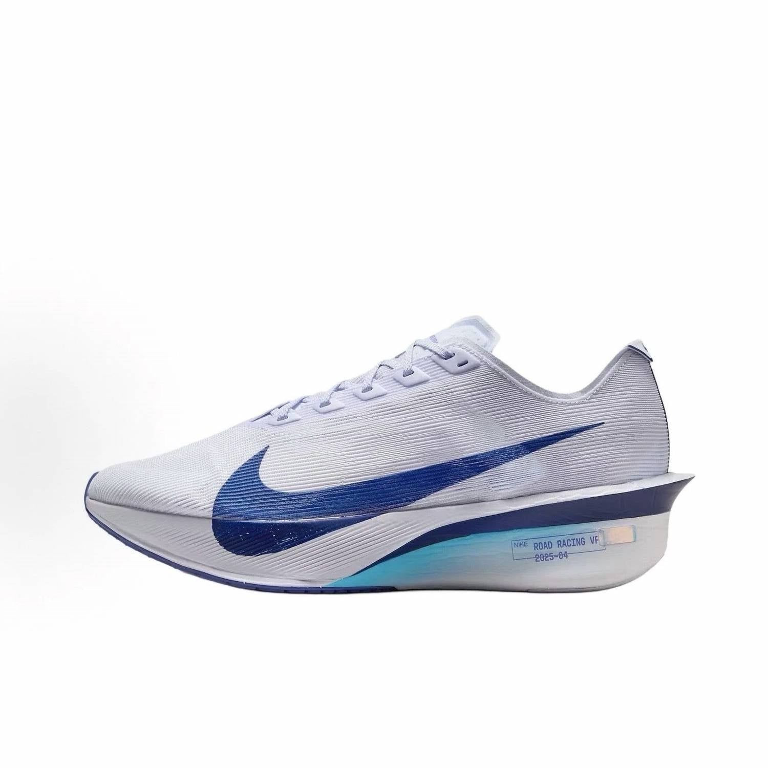 Men's Zoomx Vaporfly Next Shoe In Ghost/blue Void-Persian Violet
