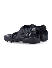 Air Rift Floral Applique Leather Sneakers