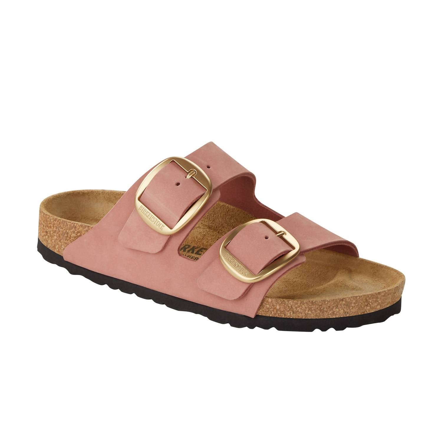 Women's Arizona Big Buckle Narrow Sandal In Old Rose