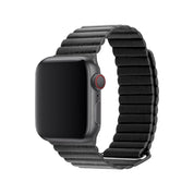 3SIXT Apple Watch Band - Leather Loop - 38/40mm - Black