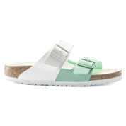 Women's Arizona Split Sandals In White Bold Jade
